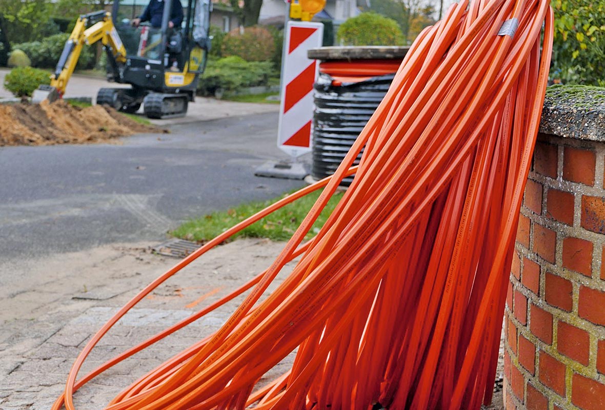 FTTH Tiefbauarbeiten